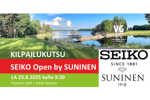 Seiko Open by Suninen 2025 - ilmoittaudu nyt