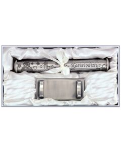 Kastetodistus jalustalla