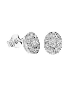 Kohinoor Olivia timanttikorvakorut valkokulta 143-410V-44