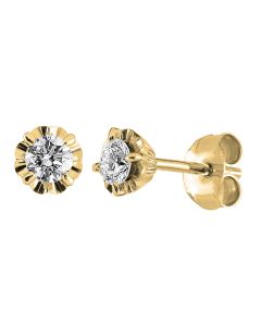 Kohinoor Vega korvakorut keltakulta 143-445-25