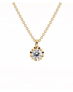 Kohinoor Vega riipus keltakulta 213-445-15