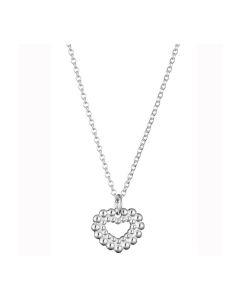 Kalevala Valoisa sydänriipus hopea 42/45cm 226948345