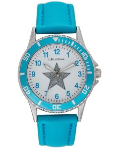 Leijona lasten kello turkoosi 5323-832