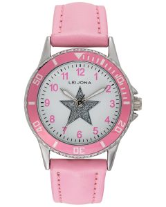 Leijona lasten kello pinkki 5323-834