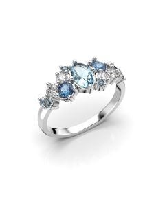 Festive Natasha Blue 14-610-100B-VK-HSI1
