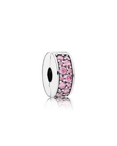 Pandora Pavé Pink Shining Elegance klipsihela 791817PCZ