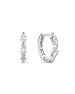 Ti Sento hopeiset korvarenkaat 7927ZI