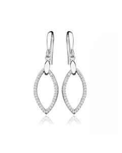 AALmark hopeiset korvakorut Silmu