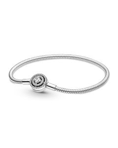 Pandora Moments Halo Snake Chain rannekoru 18cm 590038C01-18