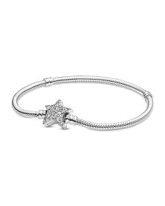 Pandora Moments Star Clasp Snake Chain rannekoru 599639C01-18