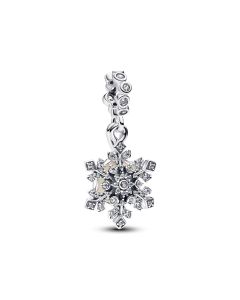 Pandora Opalescent Snowflake Double Dangle hela 794142C01