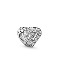 Pandora Sparkling Freehand Heart hela 798692C01