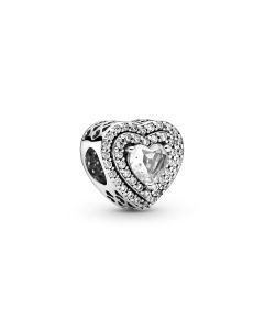 Pandora Sparkling Levelled Hearts hela 799218C01