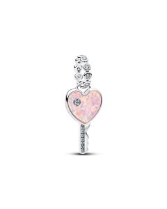 Pandora Opalescent Heart Key Dangle hela 794427C01