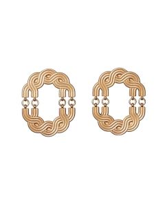 Kalevala Louhetar isot korvakorut pronssi