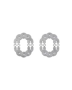 Kalevala Louhetar isot korvakorut hopea