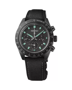 Seiko Prospex Speedtimer Solar The Black Series Night Vision 41.4mm SSC923P1