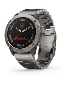 Garmin Fenix 6X Pro Solar Titanium 010-02157-24