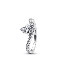 Pandora Timeless Wave Heart sormus koko 52 193661C01-52