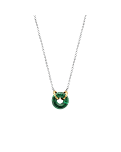 Ti Sento kaulakoru vihreällä riipuksella 3971MA/42
