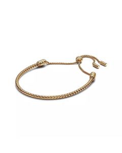 Pandora Studded Chain Slider rannekoru 14K kullattu 563090C00-2