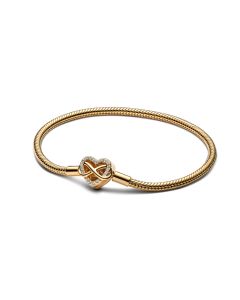 Pandora Moments Sparkling Infinity Heart Clasp rannekoru kullattu 17cm 563758C01-17