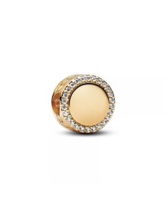 Pandora Pandora Engravable Button kullattu hela 768747C01