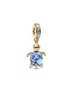 Pandora Sea Turtle Murano hela kullattu 768939C01