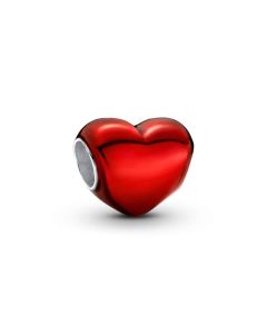 Pandora Moments Metallic Red Heart hela 793337C02