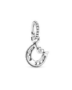 Pandora hopeinen hela Good Luck Horseshoe 799157C01