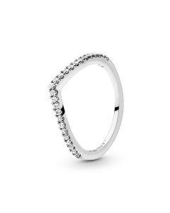 Pandora Sparkling Wishbone sormus koko 56 196316CZ-56