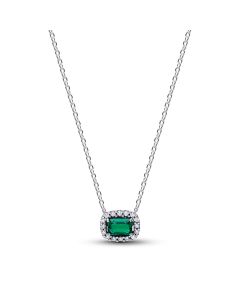 Pandora Timeless Sparkling Green Halo kaulakoru 394503C01-45