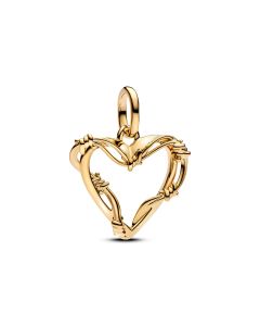 Pandora Moments Wire Heart Dangle kullattu hela 762526C00