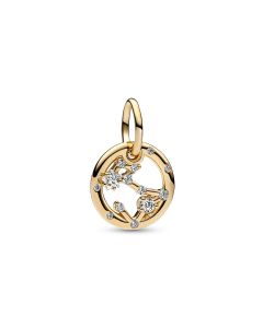 Pandora Zodiac Pisces horoskooppihela kullattu 762724C01