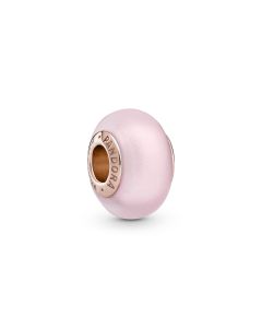 Pandora Rose Matte Pink Murano Glass hela 789421C00