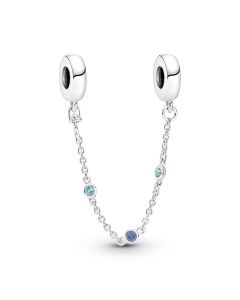 Pandora Triple Blue Stone Safety Chain turvaketju 791688C01-05