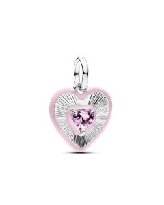 Pandora ME Radiating Pink Heart Medallion hela 794409C01