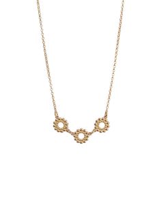 Kalevala Valoisa kaulakoru 3-osainen pronssi 42/45/50cm 336948250