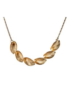 Kalevala Lumikukka kaulakoru pronssi