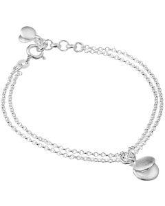 Kalevala Onnenhelmi rannekoru hopea 19.5cm