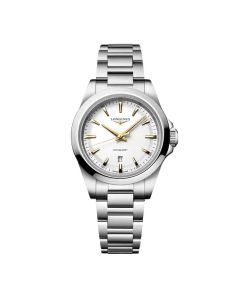 Longines Conquest Quartz White Sandblasted 30mm L33504126