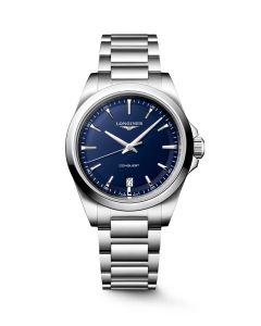 Longines Conquest Quartz Blue Sandblasted 38mm L37504926