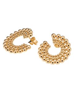 Lumoava Aika korvarenkaat kullattu L64254220000