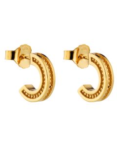 Lumoava Aina korvarenkaat kullattu L64259700000