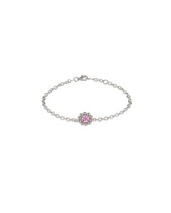 Lumoava Daisy rannekoru pinkillä kivellä 18/19,5cm L53228150000