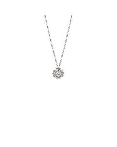 Lumoava Daisy riipus kirkkaalla kivellä 45/50cm L56228130000