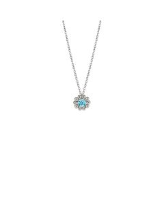 Lumoava Daisy riipus sinisellä kivellä 45/50cm L56228140000