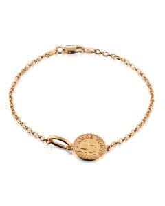 Lumoava Penny rannekoru keltakullattu 18/19,5cm L63251100000