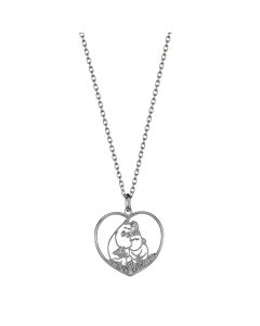 Lumoava Muumi Rakkaus sydänriipus 45/50cm MO561620000