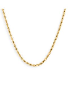 Mockberg Bold Rope Chain Gold Small kaulakoru 45/50cm MB1999